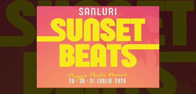 Sanluri, tre serate di musica con "Sunset Beats 2026" 